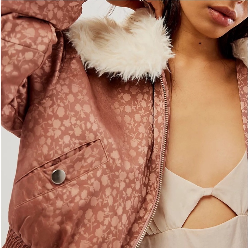 FREE PEOPLE Crafted Floral
Bomber Jacket size XS - Picture 2 of 5